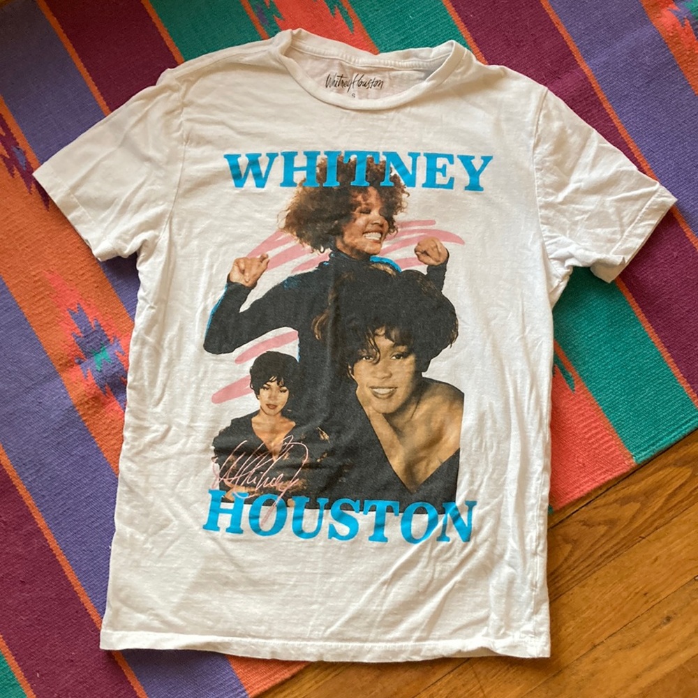 Whitney Houston tee
